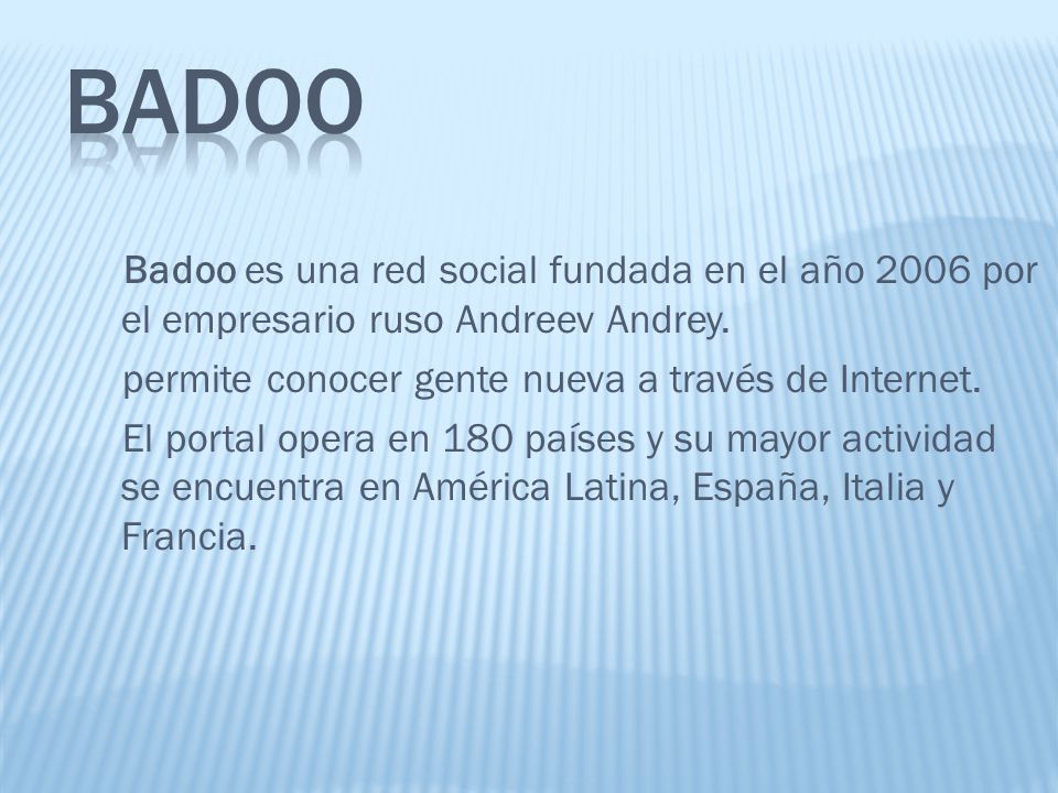 Latina badoo
