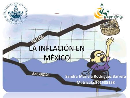 LA INFLACIÓN EN MÉXICO Sandra Mariela Rodríguez Barrera Matricula: