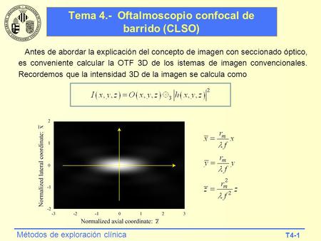 Tema 4.- Oftalmoscopio confocal de barrido (CLSO)