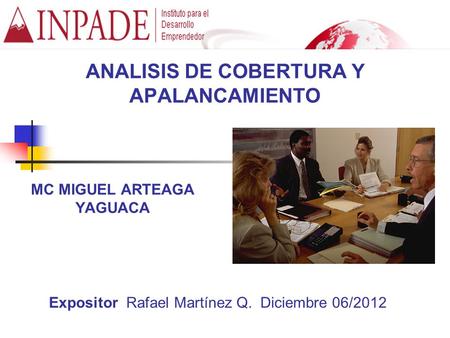 ANALISIS DE COBERTURA Y APALANCAMIENTO