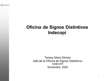 Oficina de Signos Distintivos Indecopi