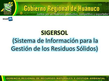 GERENCIA REGIONAL DE RECURSOS NATURALES Y GESTIÓN AMBIENTAL