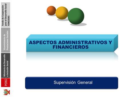ASPECTOS ADMINISTRATIVOS Y FINANCIEROS
