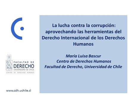 Centro de Derechos Humanos Facultad de Derecho, Universidad de Chile