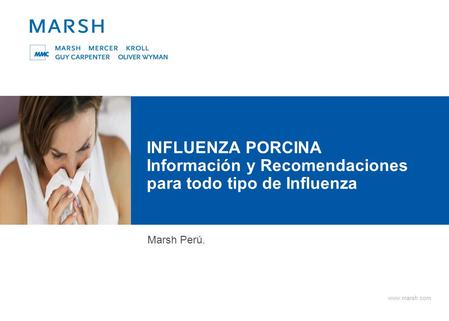INFLUENZA PORCINA ¿Qué es la influenza porcina?