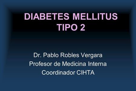 DIABETES MELLITUS TIPO 2