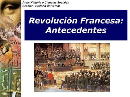 Revolución Francesa: Antecedentes