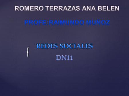 {. En la actualidad son muchas las redes sociales en Internet disponibles, cada una con su perfil y su objetivo.