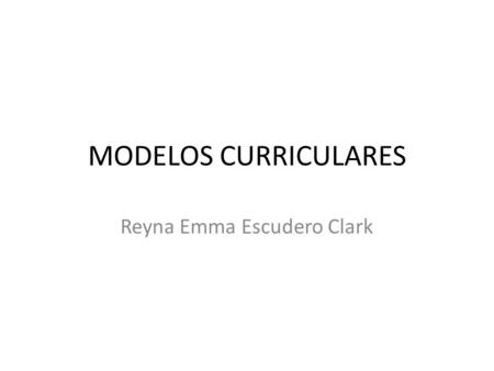 Reyna Emma Escudero Clark