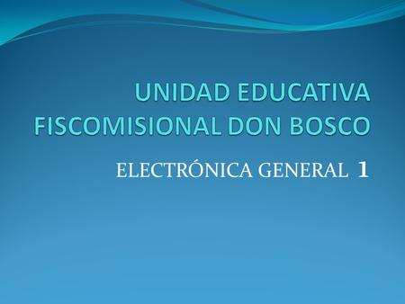 UNIDAD EDUCATIVA FISCOMISIONAL DON BOSCO