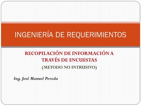 INGENIERÍA DE REQUERIMIENTOS