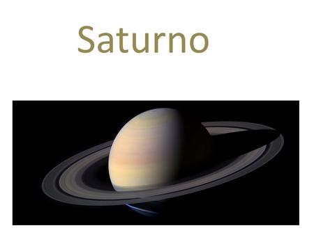 Saturno.