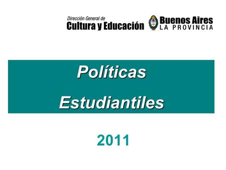 2011 PolíticasEstudiantiles. ESTÍMULOS ECONÓMICOS Fecha de inscripción y entrega de documentación del 07 de Marzo al 15 de abril de 2011.
