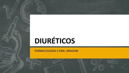 FARMACOLOGIA II DRA: ARAGON.