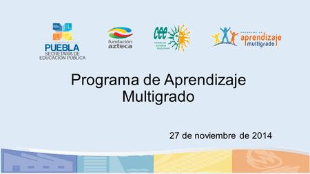 Programa de Aprendizaje Multigrado
