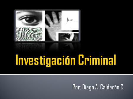 Investigación Criminal
