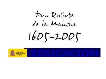 PORTADA DE LA PRIMERA EDICIÓN DE EL QUIJOTE, 1605