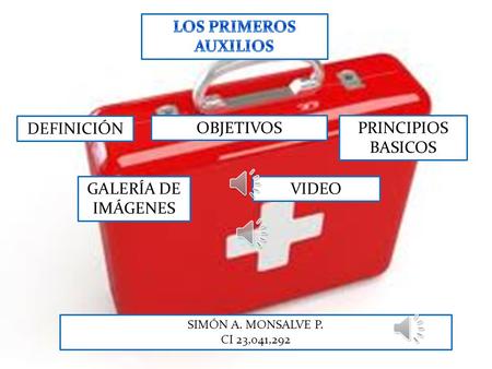 SIMÓN A. MONSALVE P. CI 23,041,292 DEFINICIÓN OBJETIVOSPRINCIPIOS BASICOS GALERÍA DE IMÁGENES VIDEO.