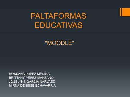 PALTAFORMAS EDUCATIVAS