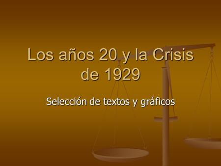 Selección de textos y gráficos