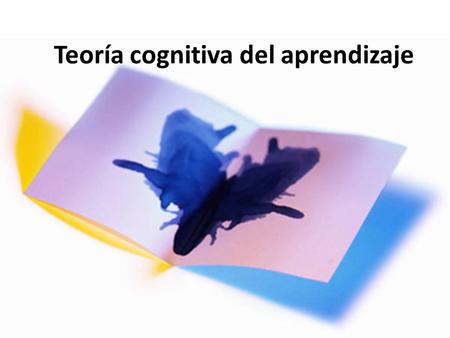 Teoría cognitiva del aprendizaje