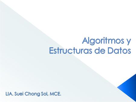 Al finalizar el curso el alumno será capaz de: Diseñar algoritmos utilizando estructuras estáticas de datos y programación modular.