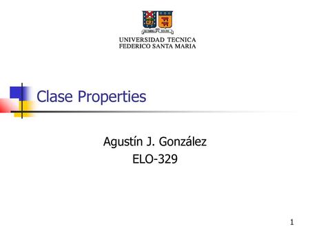 Agustín J. González ELO-329