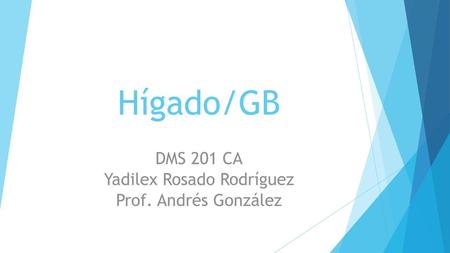 DMS 201 CA Yadilex Rosado Rodríguez Prof. Andrés González