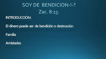I – COMO HIJOS. a) Obediencia. Jr.35:14. b) Acomedido. Pro. 2:7. c) En sujeción. Col. 3:20.