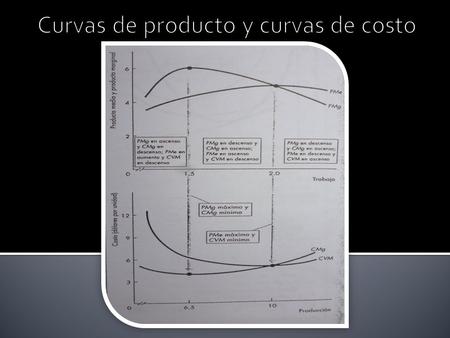 2. ¿Cómo cambia el costo marginal cuando aumenta la producción inicialmente y a la larga? 4. ¿Cuál es la forma de la curva del costo fijo medio y por.