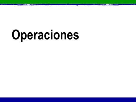 Operaciones. Definiciones ¿Qué es Manufactura? Se define como la aplicación de procesos físicos y químicos para alterar la geometría, propiedades, y/o.