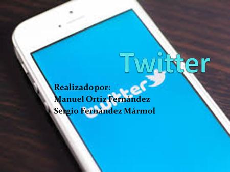 Realizado por: Manuel Ortiz Fernández Sergio Fernández Mármol.
