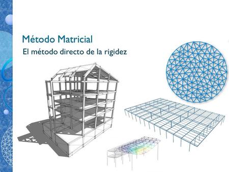 Método Matricial El método directo de la rigidez.