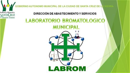 DIRECCIÓN DE ABASTECIMIENTO Y SERVICIOS GOBIERNO AUTONOMO MUNICIPAL DE LA CIUDAD DE SANTA CRUZ DE LA SIERRA.