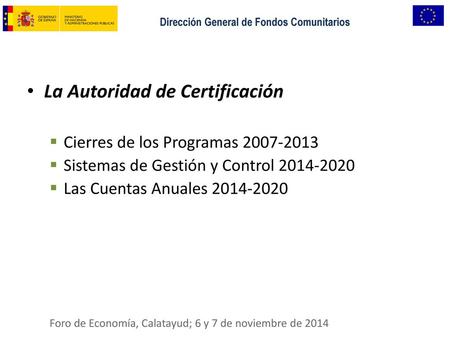 La Autoridad de Certificación