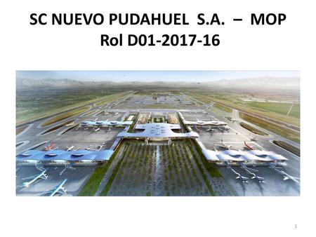 SC NUEVO PUDAHUEL S.A. – MOP Rol D