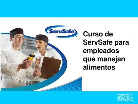 Curso de ServSafe para empleados que manejan alimentos