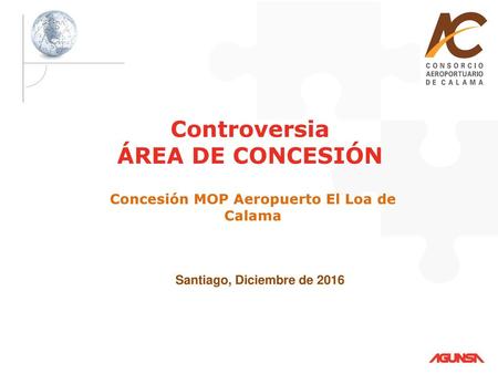 Concesión MOP Aeropuerto El Loa de Calama