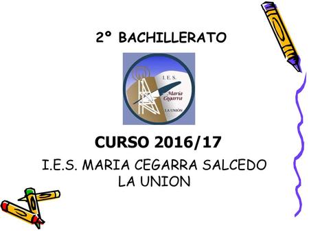I.E.S. MARIA CEGARRA SALCEDO