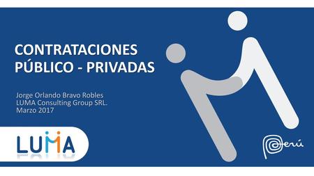 CONTRATACIONES PÚBLICO - PRIVADAS