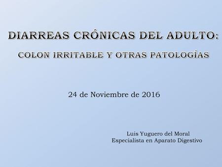 COLON IRRITABLE Y OTRAS PATOLOGÍAS