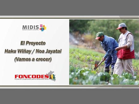 El Proyecto Haku Wiñay / Noa Jayatai (Vamos a crecer)