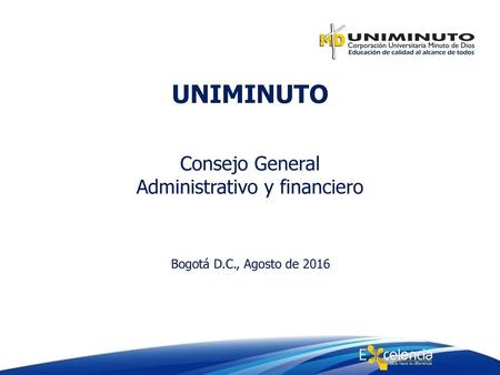 Consejo General Administrativo y financiero