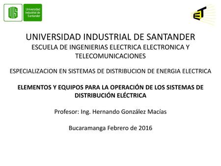 UNIVERSIDAD INDUSTRIAL DE SANTANDER