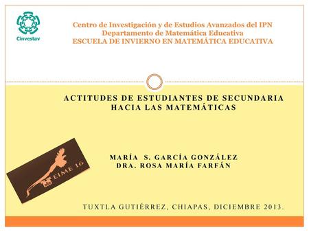 Actitudes de estudiantes de secundaria hacia las matemáticas