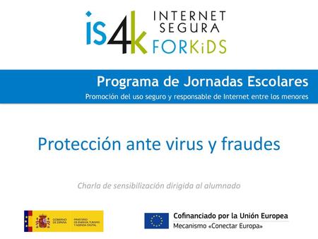 Protección ante virus y fraudes