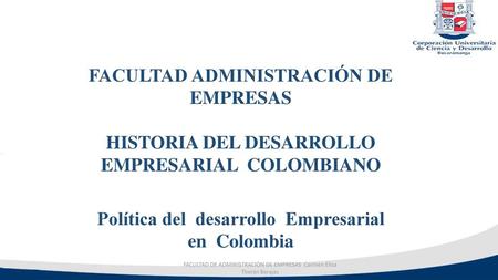 FACULTAD ADMINISTRACIÓN DE EMPRESAS