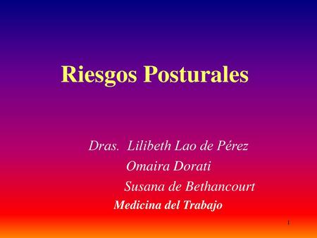 Dras. Lilibeth Lao de Pérez