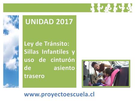 UNIDAD 2017 Ley de Tránsito: