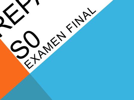 Repas0 Examen Final.